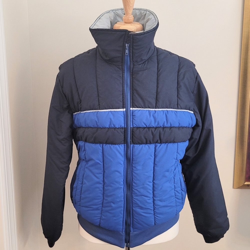 Vintage Roffe Winter ski puffer coat large
